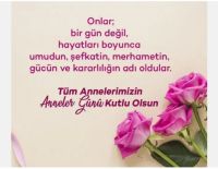 Anneler Günü Kutlu Olsun