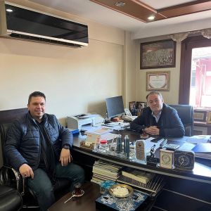 BAŞKAN ÖZBAY' DAN ODAMIZI ZİYARET