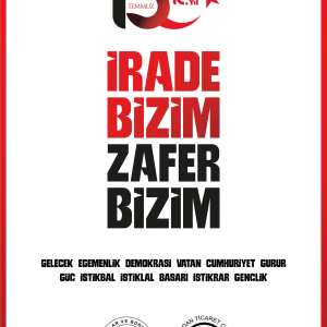 15 TEMMUZ DEMOKRASİ VE MİLLİ BİRLİK GÜNÜ