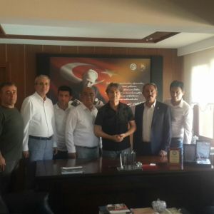 AK Party Deputy Şahin Tin visited our room.