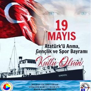 19 MAYIS ATATÜRK'Ü ANMA GENÇLİK VE SPOR BAYRAMI