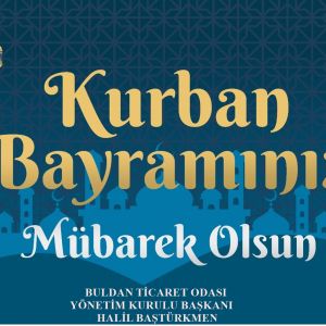 KURBAN BAYRAMINIZ MÜBAREK OLSUN.