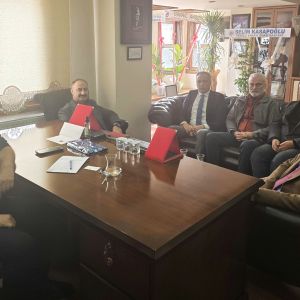 İLÇE MİLLİ EĞİTİM MÜDÜRLÜĞÜ'NDEN ODAMIZA ZİYARET