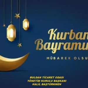 KURBAN BAYRAMINIZ MÜBAREK OLSUN...