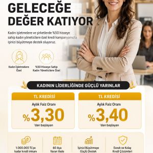 VAKIFBANK'TAN DESTEK PAKETİ